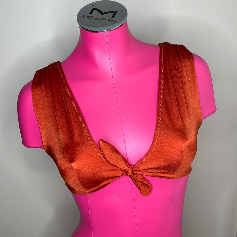 New Look Rust Swim Top